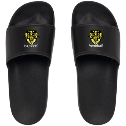 Claquettes noires CAL HB - Espace-Handball.com