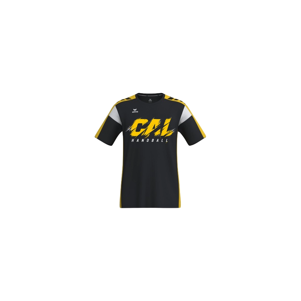 Maillot ERIMA Noir/Jaune CAL Handball
