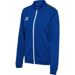 Veste zipée HMLAuthentic Hummel bleu femme - Espace-Handball.com
