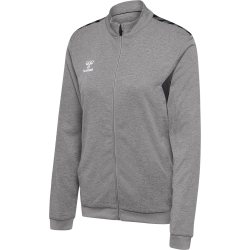 Veste zipée HMLAuthentic Hummel gris femme - Espace-Handball.com