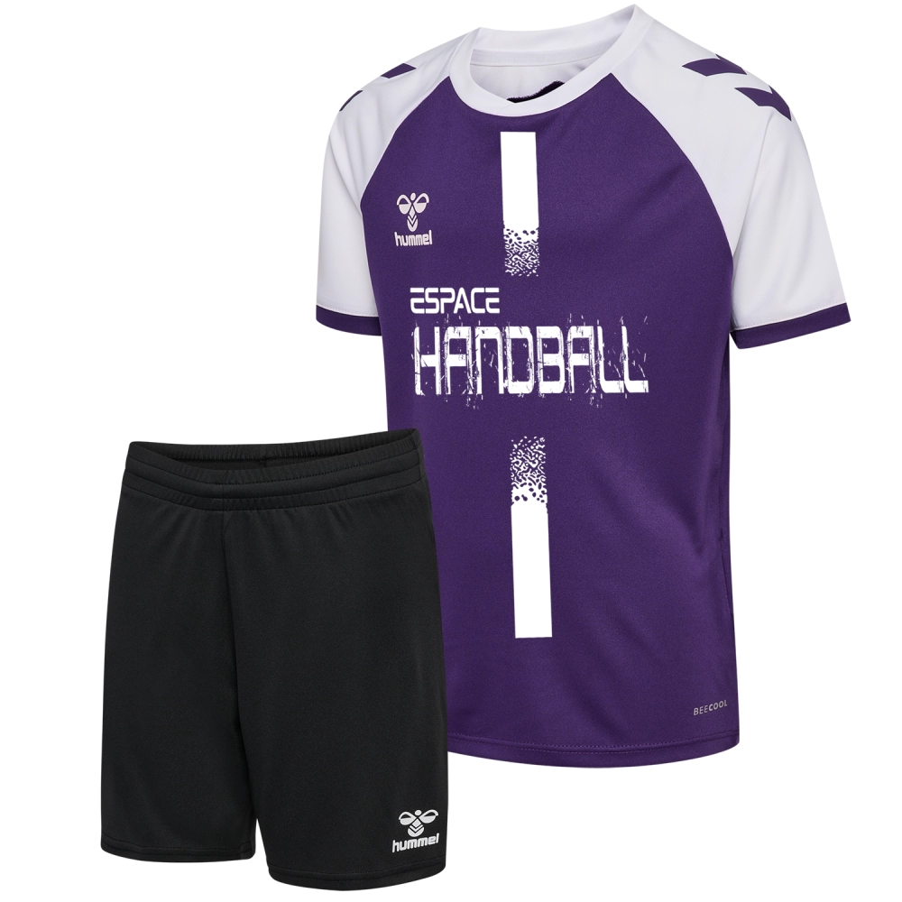 Ensemble League Handball Hummel violet/blanc Ensemble League Handball Hummel violet/blanc