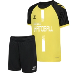 Ensemble League Handball Hummel Jaune/noir - Espace-Handball.com