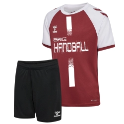 Ensemble League Handball Hummel maroon/blanc - Espace-Handball.com
