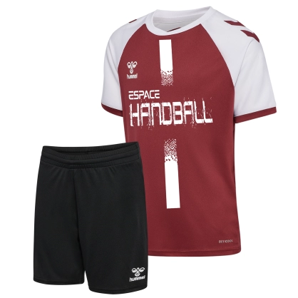 Ensemble League Handball Hummel maroon/blanc - Espace-Handball.com