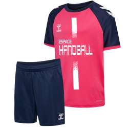 Ensemble League Handball Hummel rose/marine - Espace-Handball.com