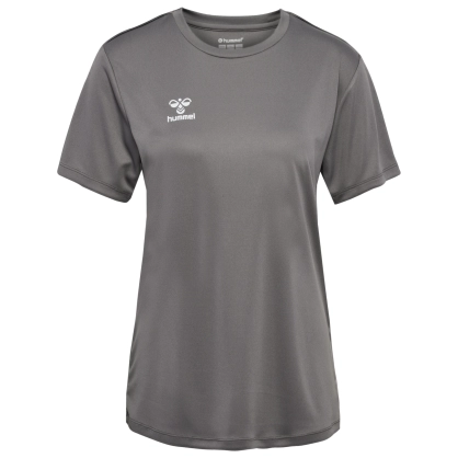 Maillot HMLESSENTIAL Hummel gris femme - Espace-Handball.com