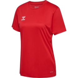 Maillot HMLESSENTIAL Hummel rouge femme - Espace-Handball.com