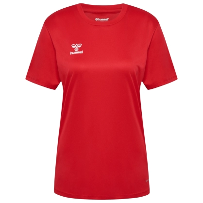 Maillot HMLESSENTIAL Hummel rouge femme - Espace-Handball.com