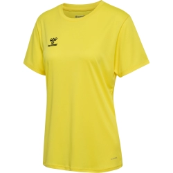 Maillot HMLESSENTIAL Hummel jaune femme - Espace-Handball.com