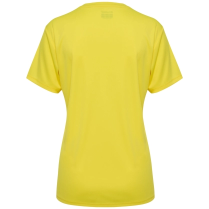 Maillot HMLESSENTIAL Hummel jaune femme - Espace-Handball.com