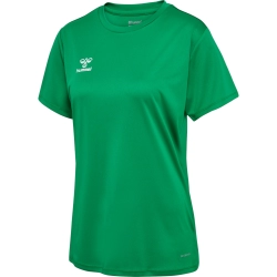 Maillot HMLESSENTIAL Hummel vert femme - Espace-Handball.com