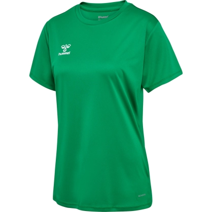 Maillot HMLESSENTIAL Hummel vert femme - Espace-Handball.com