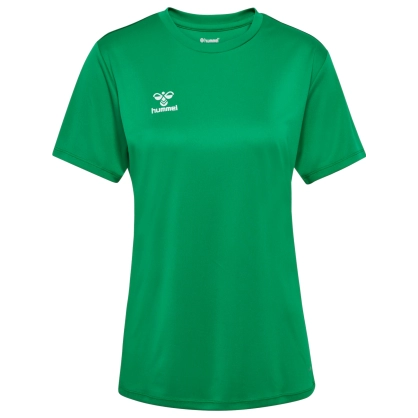 Maillot HMLESSENTIAL Hummel vert femme - Espace-Handball.com
