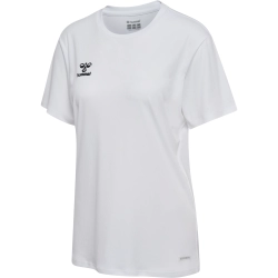 Maillot HMLESSENTIAL Hummel blanc femme - Espace-Handball.com