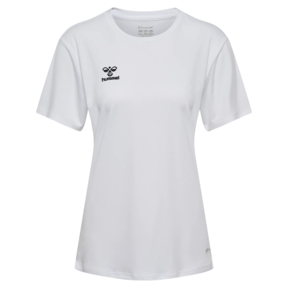 Maillot HMLESSENTIAL Hummel blanc femme - Espace-Handball.com