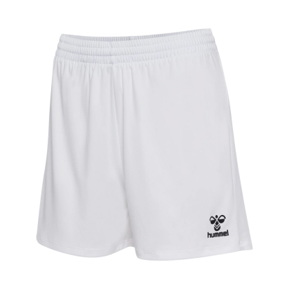 Short Essential Hummel blanc/noir - Espace-Handball.com