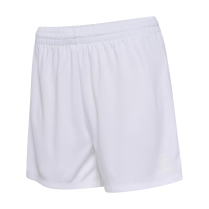 Short Essential Hummel blanc/noir - Espace-Handball.com
