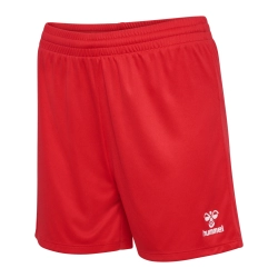 Short Essential Hummel rouge Femme - Espace-Handball.com