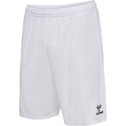 Short Essential Hummel blanc/noir enfant - Espace-Handball.com