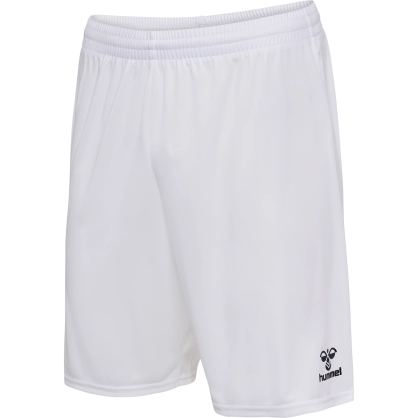 Short Essential Hummel blanc/noir enfant - Espace-Handball.com