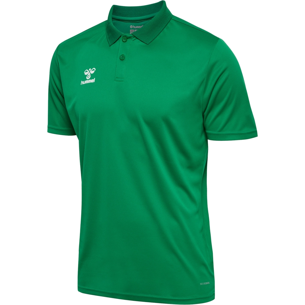 Polo Essential Hummel vert Polo Essential Hummel vert