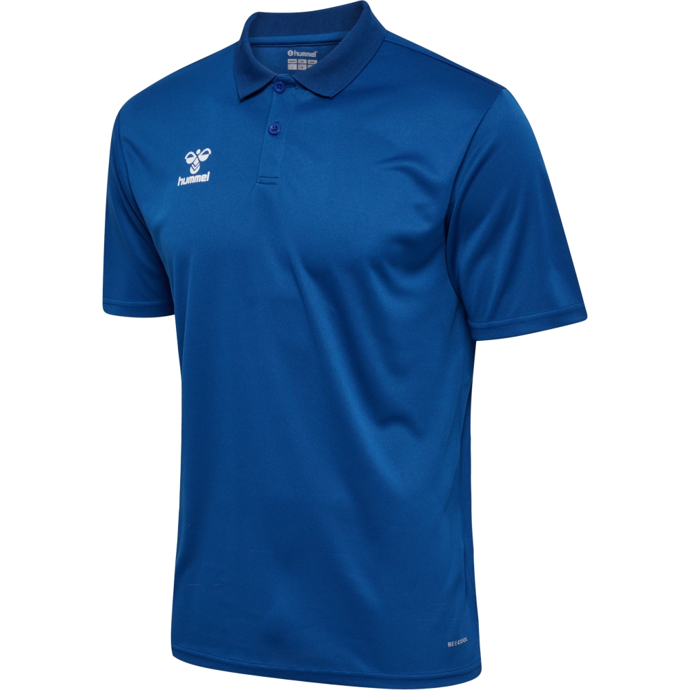 Polo Essential Hummel bleu Polo Essential Hummel bleu
