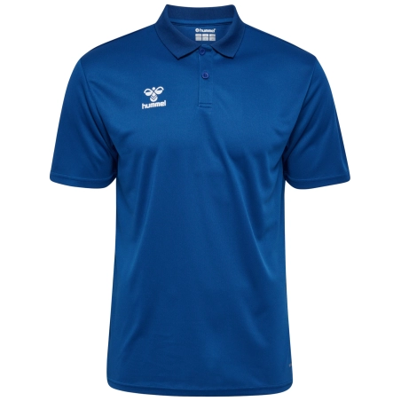 Polo Essential Hummel bleu Polo Essential Hummel bleu