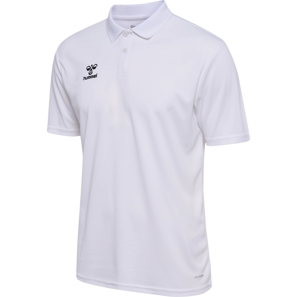Polo Essential Hummel blanc Polo Essential Hummel blanc