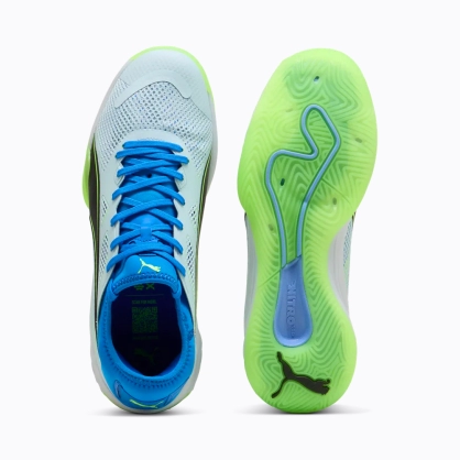 Chaussures Eliminate Nitro SQD Puma Aqua Glow - Espace-Handball.com