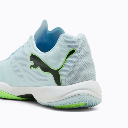 Chaussures Vantage Turbo Puma Aqua Glow - Espace-Handball.com