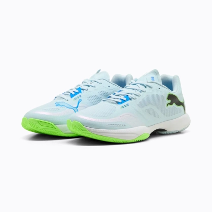 Chaussures Vantage Turbo Puma Aqua Glow - Espace-Handball.com