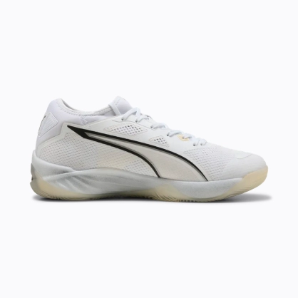 Chaussures Eliminate Nitro SQD Puma Blanches - Espace-Handball.com