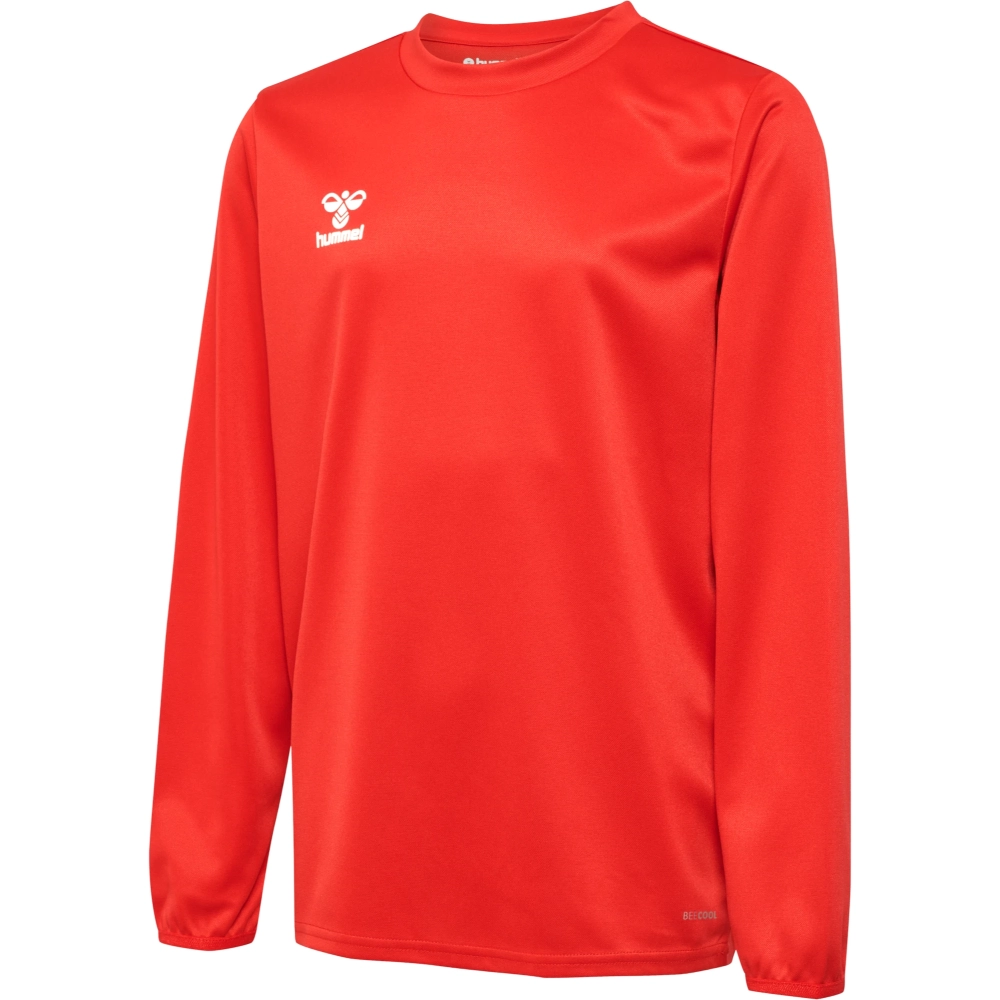 Sweat Essential Hummel rouge enfant Sweat Essential Hummel rouge enfant