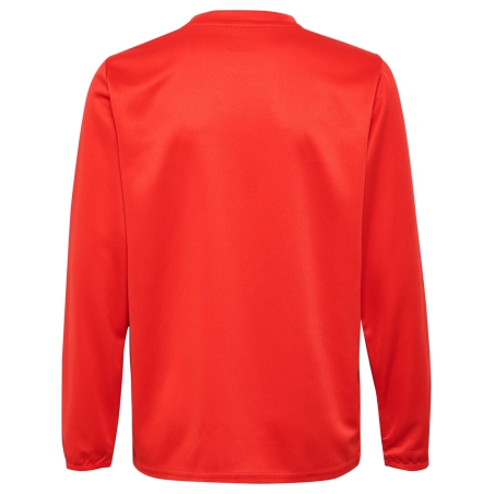 Sweat Essential Hummel rouge enfant Sweat Essential Hummel rouge enfant