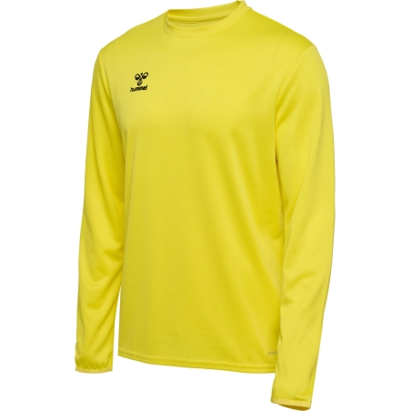 Sweat Essential Hummel jaune enfant Sweat Essential Hummel jaune enfant