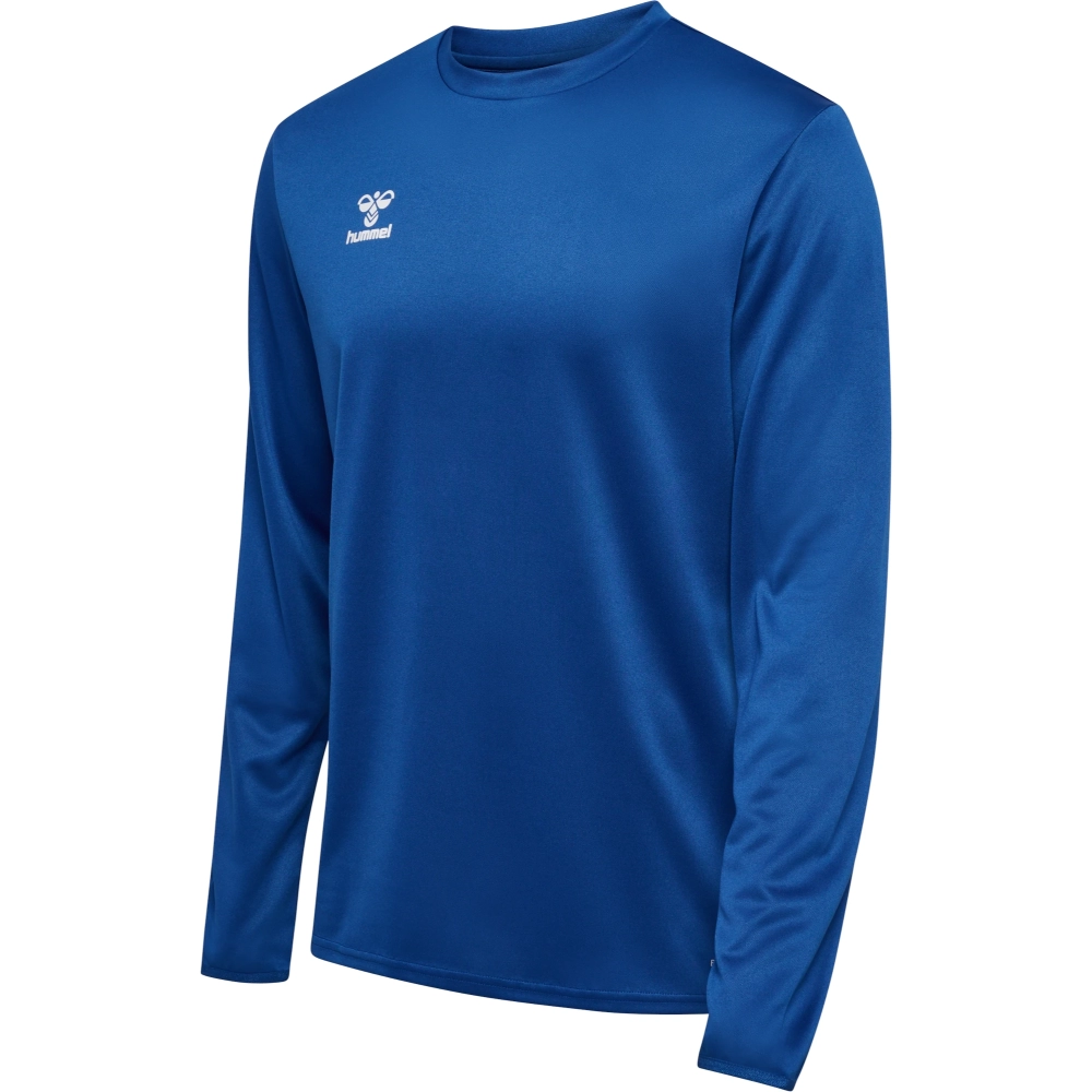 Sweat Essential Hummel bleu enfant Sweat Essential Hummel bleu enfant