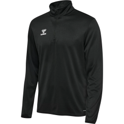 Veste demi zip Essential Hummel noir enfant - Espace-Handball.com