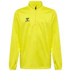 Veste demi zip Essential Hummel jaune enfant - Espace-Handball.com