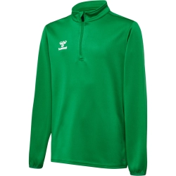 Veste demi zip Essential Hummel vert enfant - Espace-Handball.com