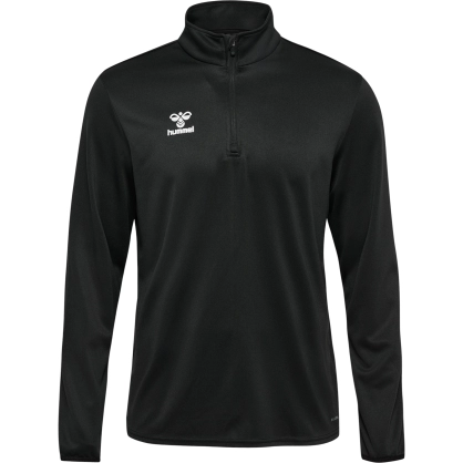 Veste demi zip Essential Hummel noir - Espace-Handball.com