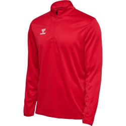 Veste demi zip Essential Hummel rouge - Espace-Handball.com