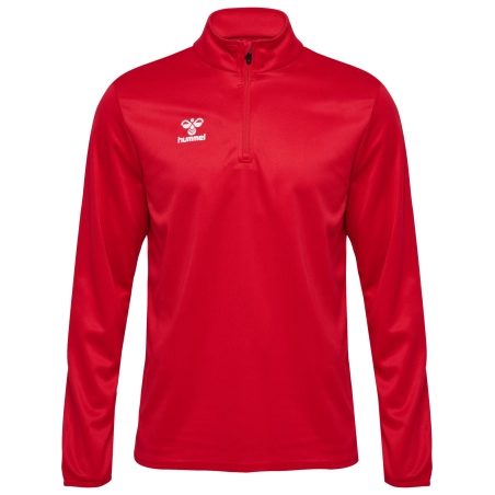 Veste demi zip Essential Hummel rouge Veste demi zip Essential Hummel rouge