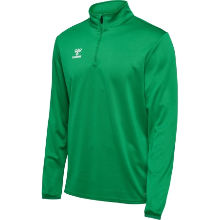 Veste demi zip Essential Hummel vert Veste demi zip Essential Hummel vert