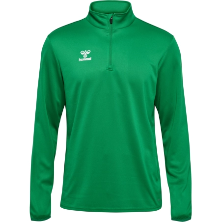Veste demi zip Essential Hummel vert Veste demi zip Essential Hummel vert