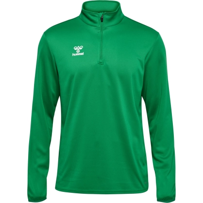 Veste demi zip Essential Hummel vert - Espace-Handball.com