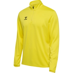 Veste demi zip Essential Hummel jaune - Espace-Handball.com
