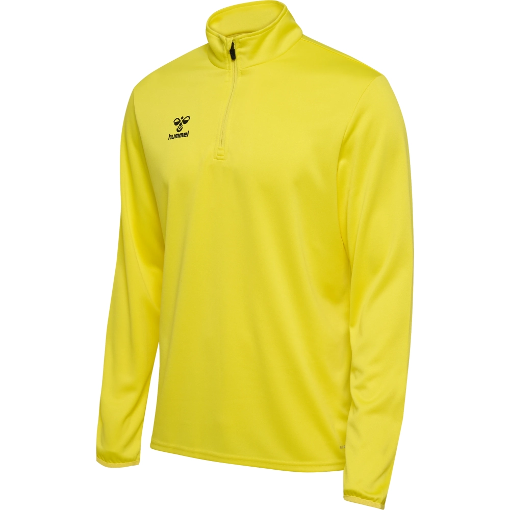 Veste demi zip Essential Hummel jaune Veste demi zip Essential Hummel jaune