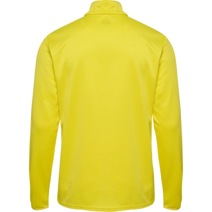 Veste demi zip Essential Hummel jaune - Espace-Handball.com