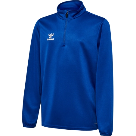 Veste demi zip Essential Hummel bleu Veste demi zip Essential Hummel bleu