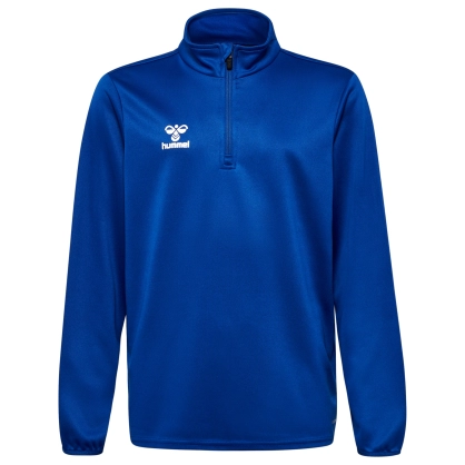 Veste demi zip Essential Hummel bleu - Espace-Handball.com